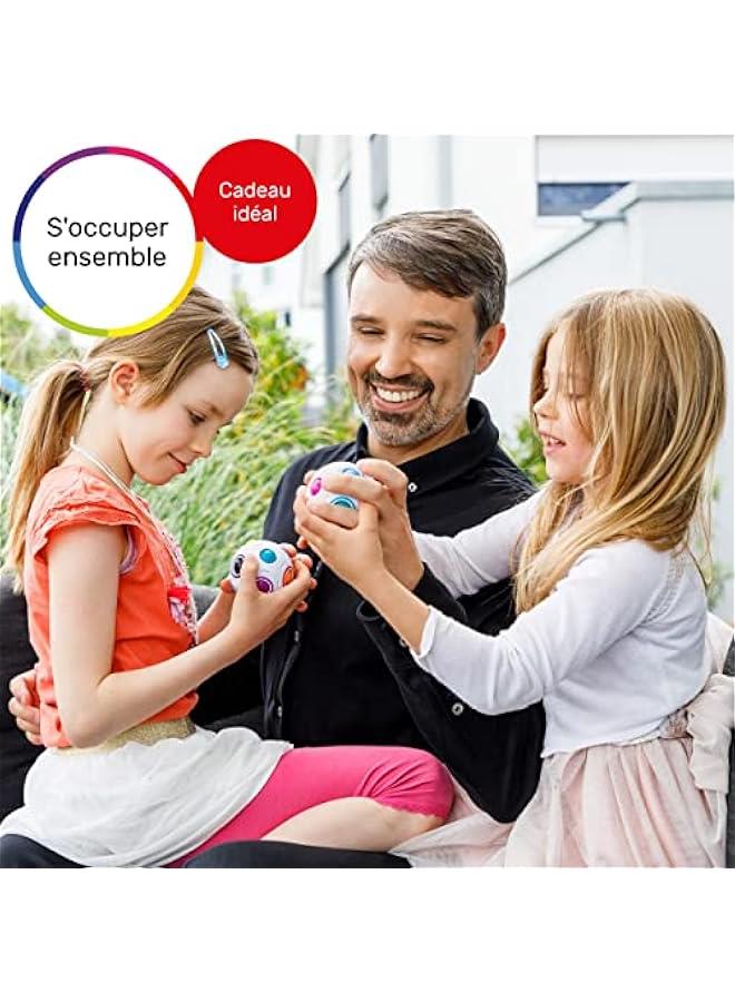 ® Original Rainbow Puzzle Ball I Brain Teasers for Kids Ages 6-10 I for Boys and Girls 6+ Years I Travel Toy for Children | Fidget Ball Magic Ball - Image 2